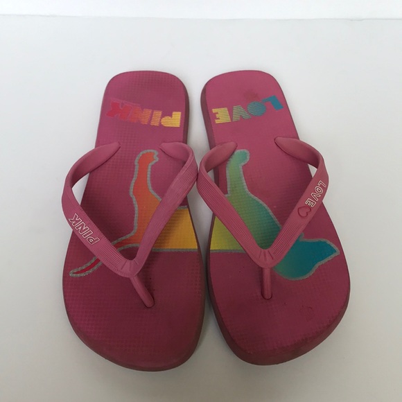 love pink sandals